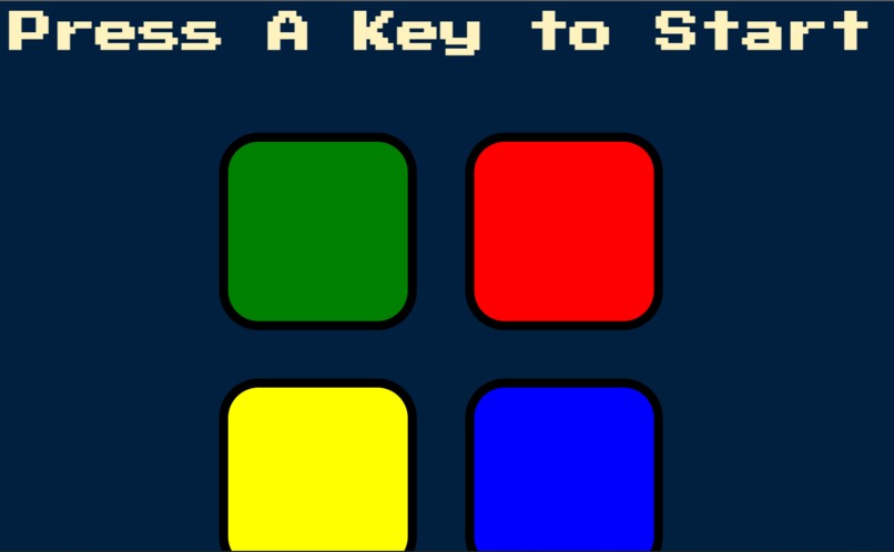 The Simon Game – screenshot 1