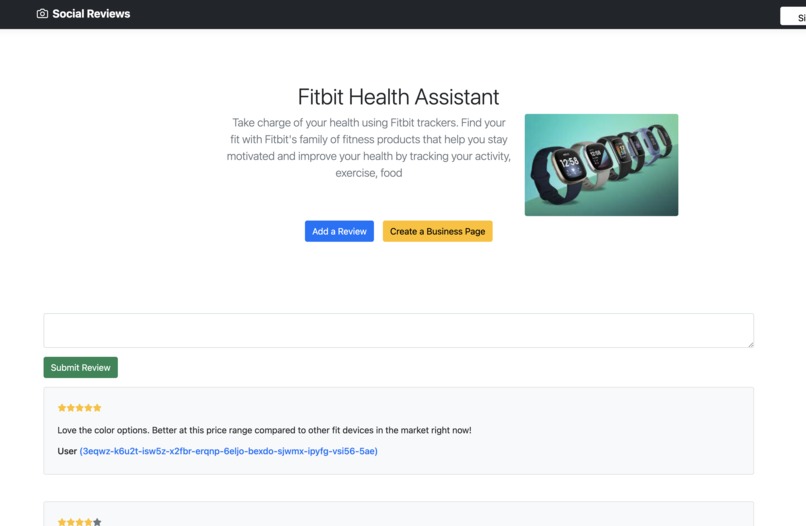 Social Review – screenshot 1