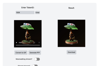Non-Fungible Fungi NFT Converter