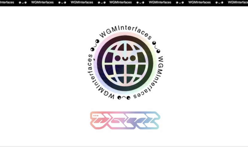 WGMInterfaces Landing Page  – screenshot 1