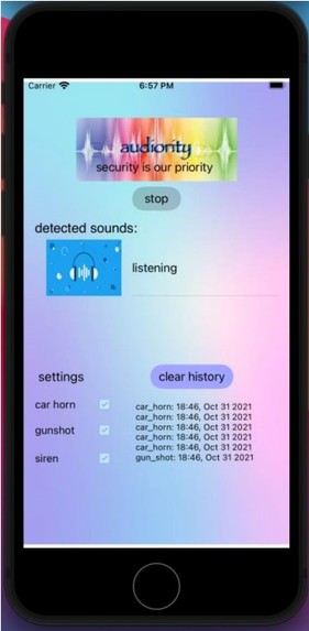 Audiority: A Mobile App for the Hearing Impaired – screenshot 3