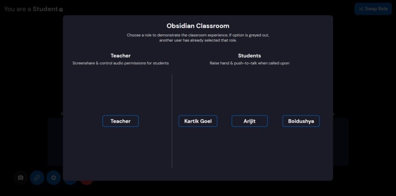obsidian – screenshot 1