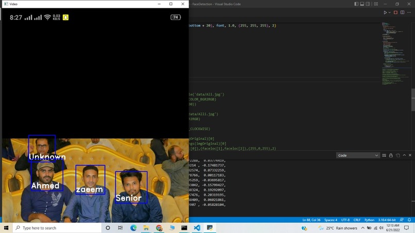 Face Recognition System – screenshot 2