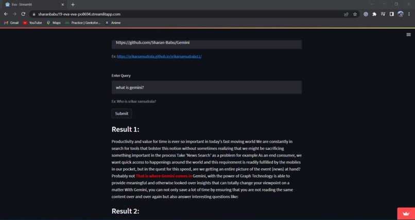 Eva - A website summarizer – screenshot 5