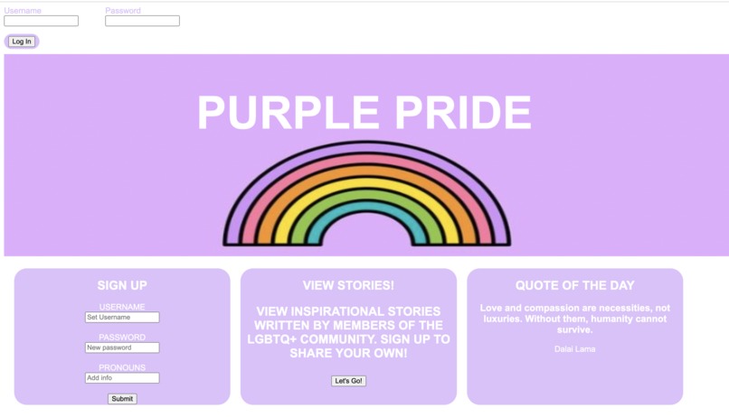 Purple Pride – screenshot 1