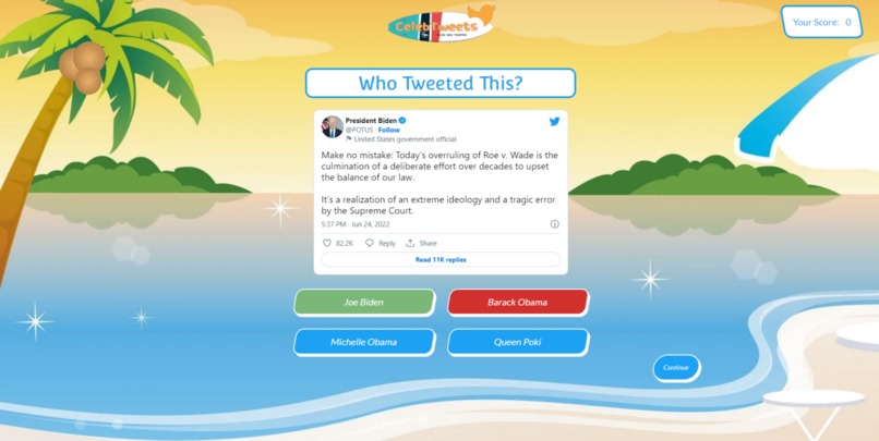 CelebTweets – screenshot 3