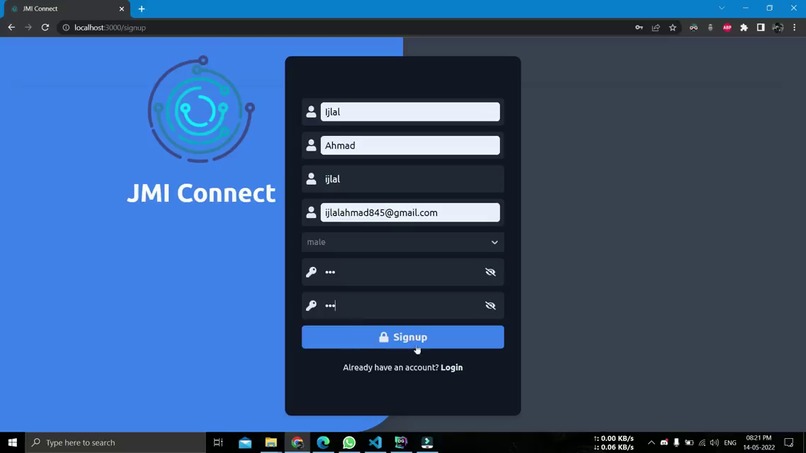 JMI-Connect – screenshot 1