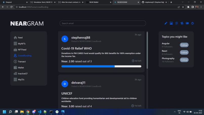 NEAROGRAM – screenshot 2