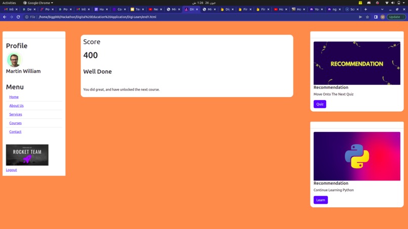 DigiLearn – screenshot 2