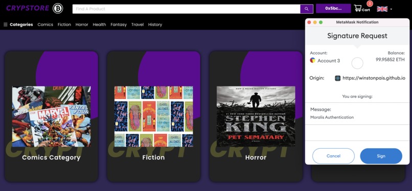 CryptStore – screenshot 4
