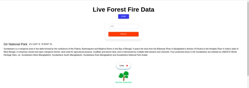 Early Forest Fire Detection – screenshot 3