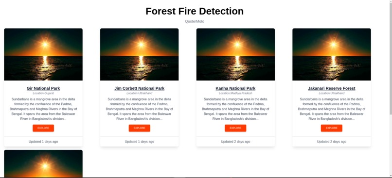 Early Forest Fire Detection – screenshot 4