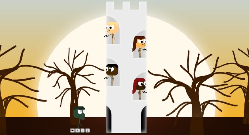 Zombie Defense Combo Game – screenshot 1