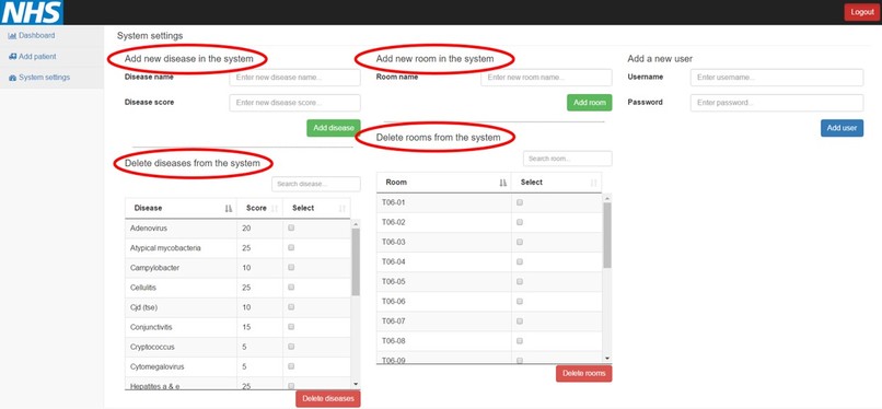 Hospital Management System – screenshot 2