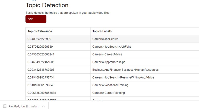 Audio Legal Documents Analyzer – screenshot 5