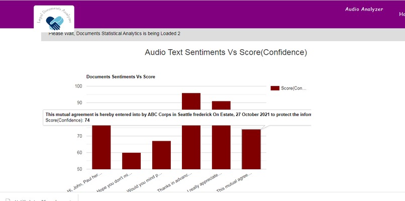 Audio Legal Documents Analyzer – screenshot 6