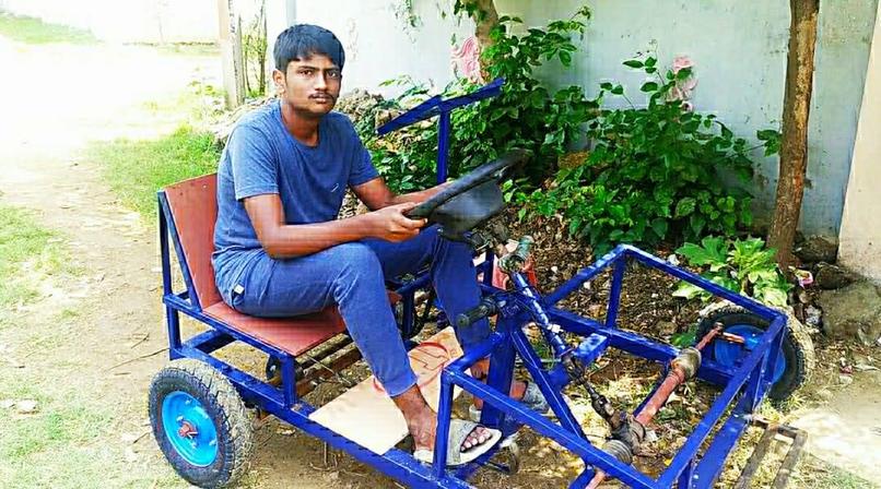 Solar powered electric car with battery cooling system – screenshot 2