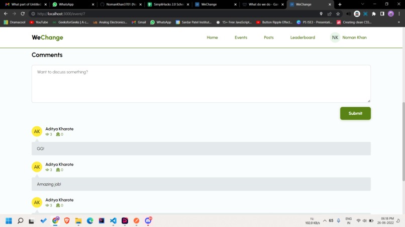 WeChange – screenshot 2