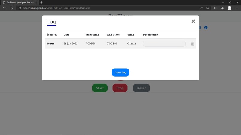 Zen-Timer – screenshot 1