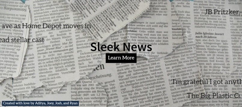 Sleek News – screenshot 1