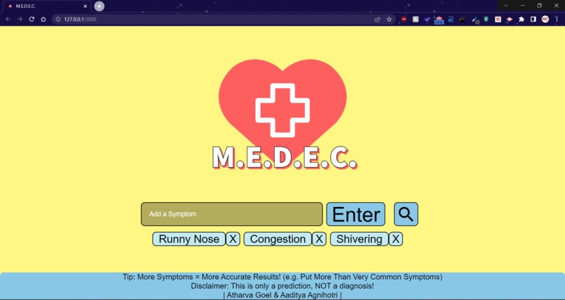 MEDEC – screenshot 2