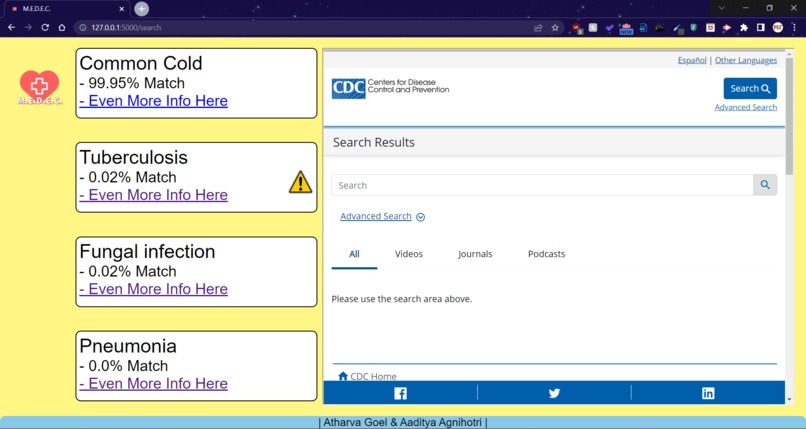 MEDEC – screenshot 3