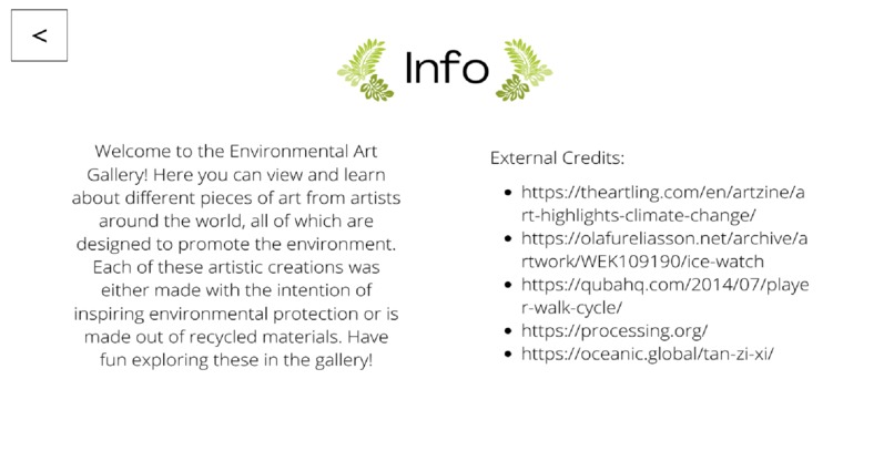 Environmental Art Gallery – screenshot 2