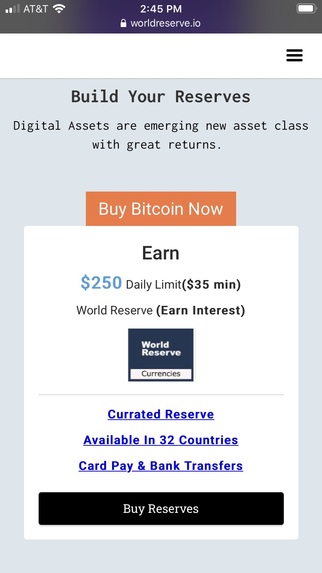 WorldReserve.io – screenshot 4