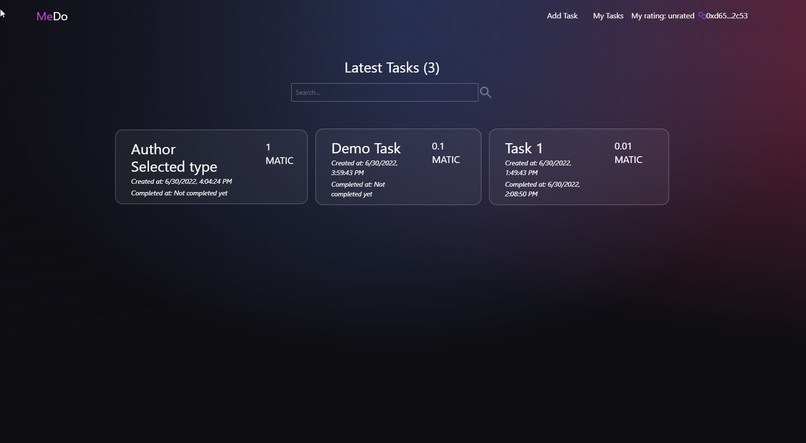 MeDo – screenshot 1