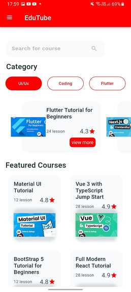 Edutube Mobile App – screenshot 4