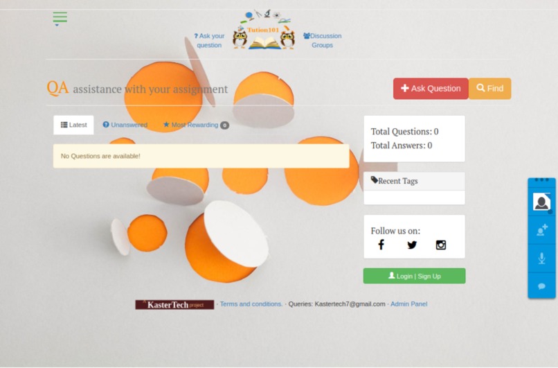 Tution101 – screenshot 1