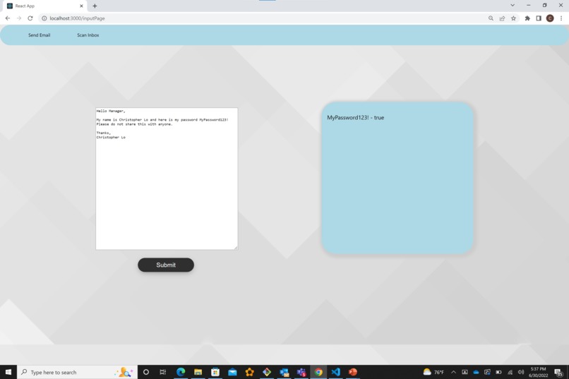 GoPhish – screenshot 3