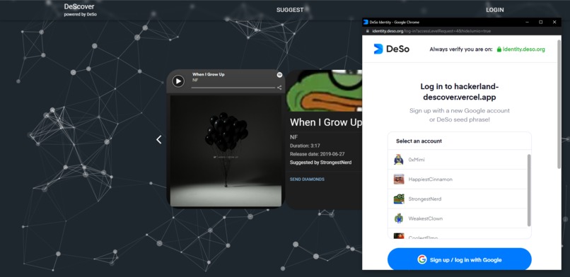 DeScover – screenshot 2