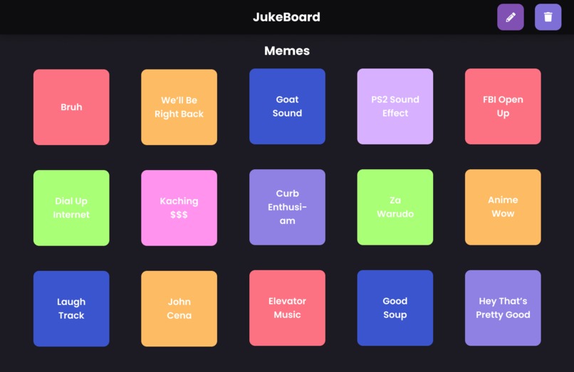 JukeBoard – screenshot 4
