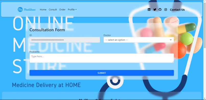 MediServ – screenshot 3