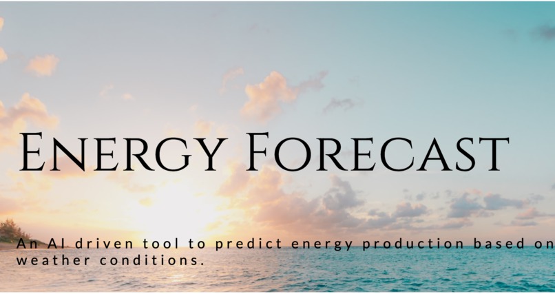 Energy Forecast – screenshot 1