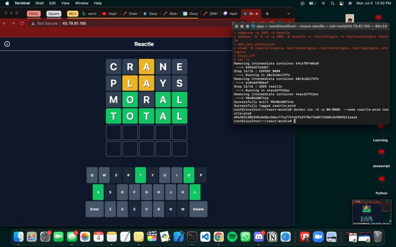 Wordle Reacts – screenshot 1