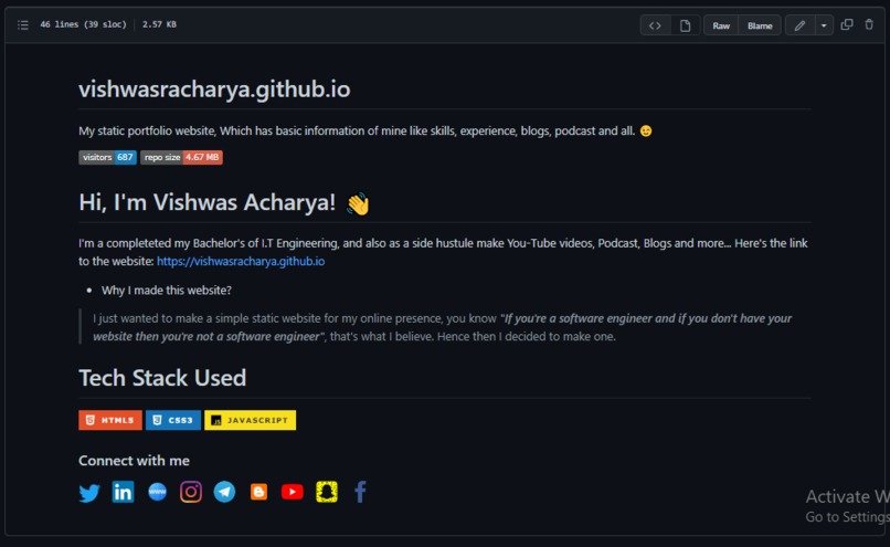 Static Website – screenshot 1