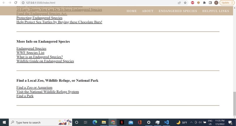 Environmental Hack - Endangered Species – screenshot 5