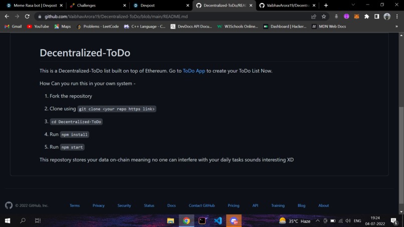 Readme File – screenshot 1
