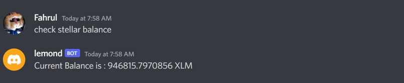 Discord Bot  – screenshot 1