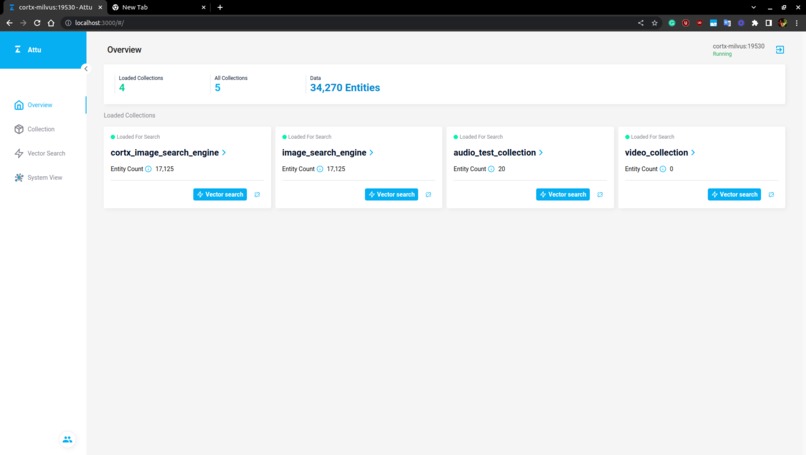 Cortx Object Storage Integration with Milvus.io – screenshot 19