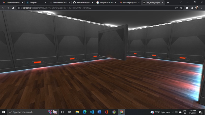 The_artsy_project – screenshot 1