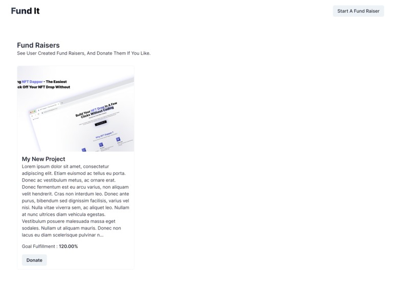 Fund It – screenshot 4