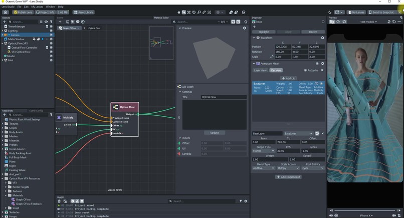 Oceanic Gown – screenshot 2