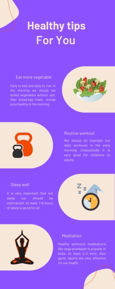 Designed Healthy Food Leaflet – screenshot 1