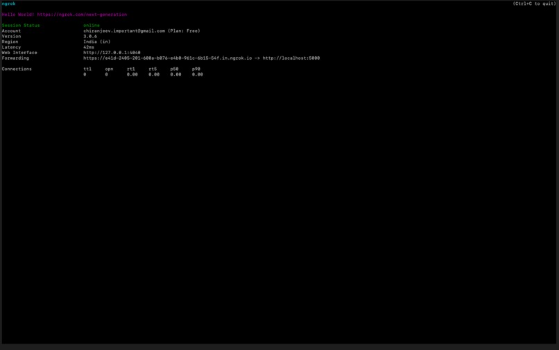 Twilio Day-4 Submission – screenshot 1