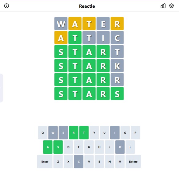 Wordle Clone – screenshot 1