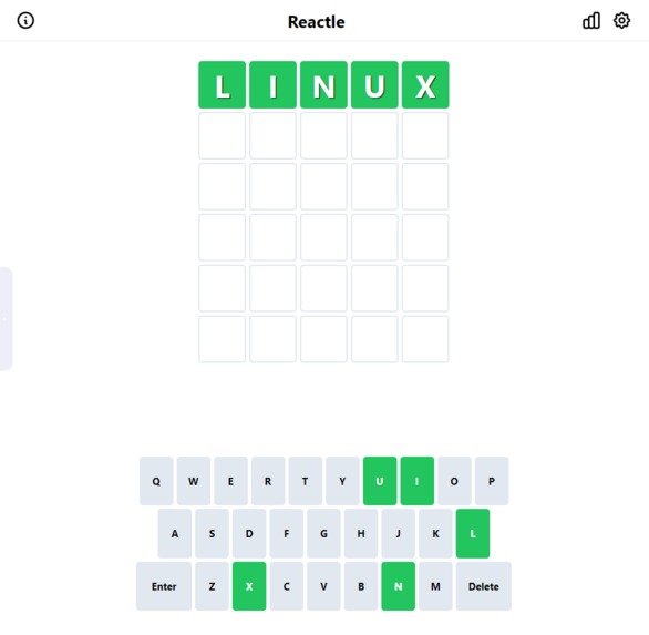 Wordle Clone – screenshot 2