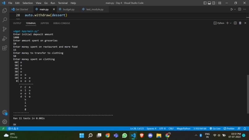 Budget Tracking  – screenshot 1